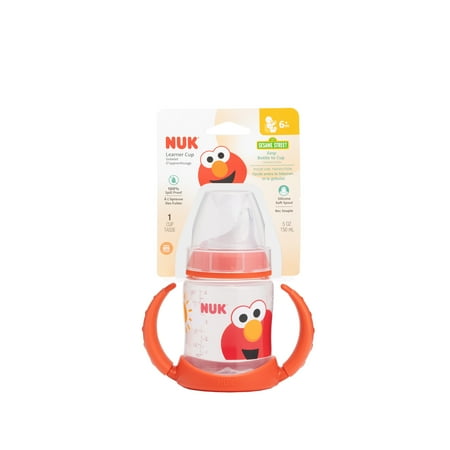 NUK Sesame Street Learner Soft Spout Sippy Cup, 5 oz, Unisex