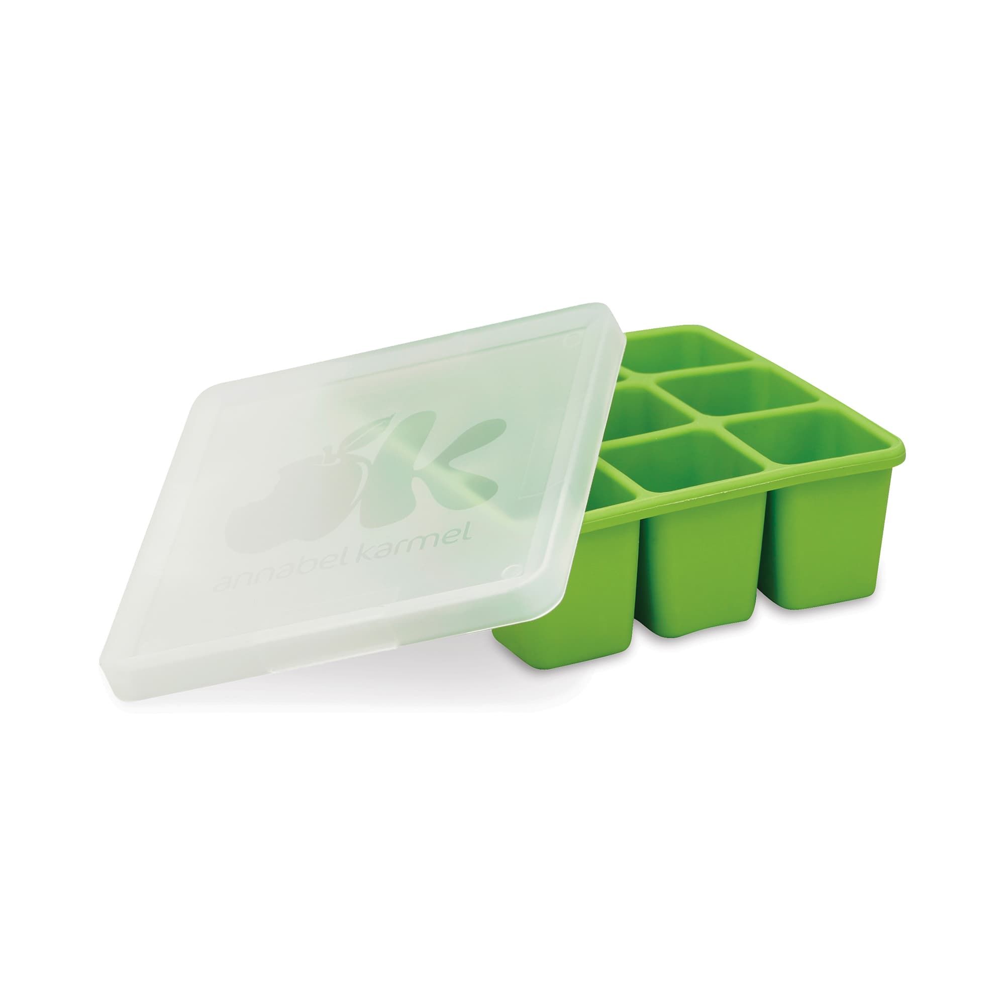 NUK Silicone Baby Food Freezer Tray, Green - image 1 of 6