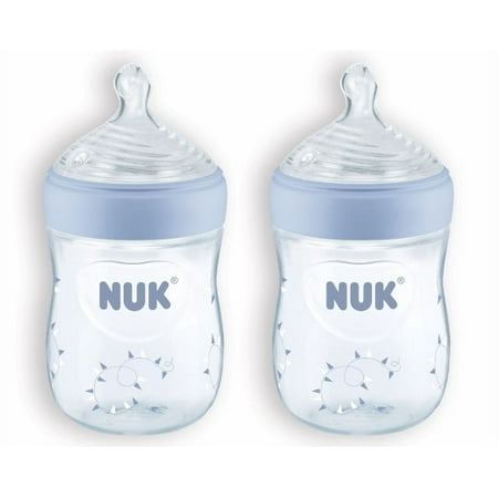 NUK Simply Natural Bottle, 5 oz, 2-Pack