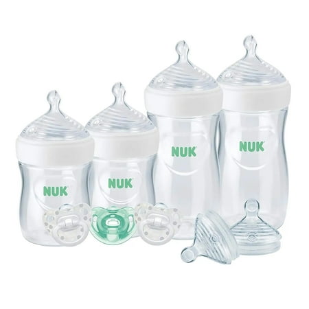 NUK Simply Natural Bottles Gift Set, Clear