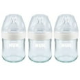 thumbnail image 1 of NUK Simply Natural Glass Bottle, 4 oz, 1 of 7