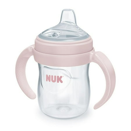 NUK Simply Natural Learner Cup, 5 oz Soft Spout Sippy Cup, 1 Pack, 6+ Months