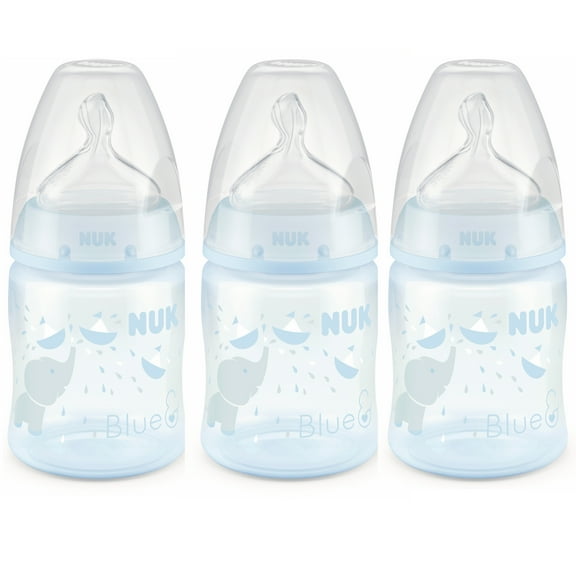 NUK Smooth Flow Anti-Colic Bottle, 5 oz, 3-Pack