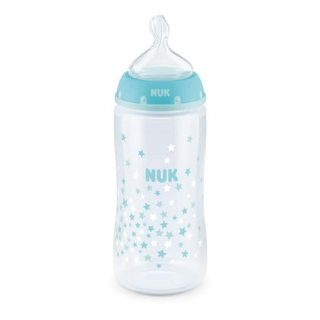 NUK First Choice Smooth Flow Anti-Colic Bottle, 10 oz, 1 Pack