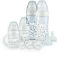 thumbnail image 1 of NUK First Choice Smooth Flow Anti-Colic Bottle Newborn Gift Set, 0+ Months, 1 of 9