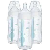 NUK Smooth Flow Pro Anti-Colic Baby Bottle, 10 oz, 3-Pack