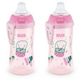 thumbnail image 1 of NUK Soft Spout Active Sippy Cup, 10 Ounce, 2 Pack, Pink Music, 1 of 4
