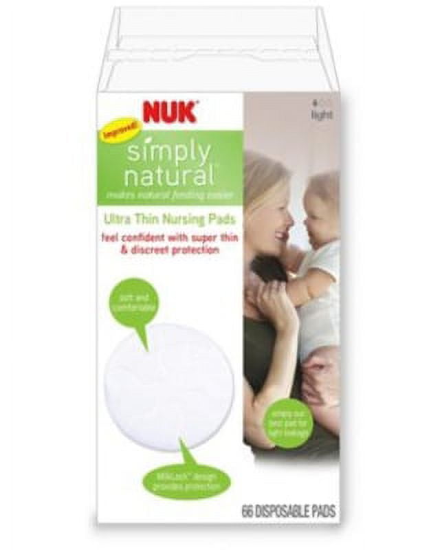 NUK Ultra Thin Disposable Nursing Pads, 66 Count