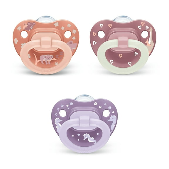 NUK First Choice Classic Pacifier, 18-36 months, 3 pack