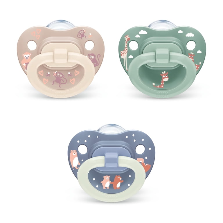 NUK First Choice Classic Pacifier, 18-36 months, 3 pack - Walmart.com