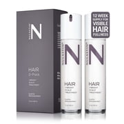 NULASTIN Hair Serum - HAIR Vibrant Scalp Treatment - Promote Scalp Care & Thicker Looking Volume in Thinning Hair - With Keratin & Peptides to Help Minimize Visible Shedding 2 Count, 1.7 Oz Each