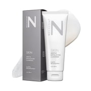 NULASTIN Gentle Exfoliating Face Wash for Women & Men - SKIN Facial Cleanser - Sulfate-Free, Vegan-Friendly & Cruelty-Free - Melt Makeup & Scrub Impurities Away with Every Wash 4 Oz