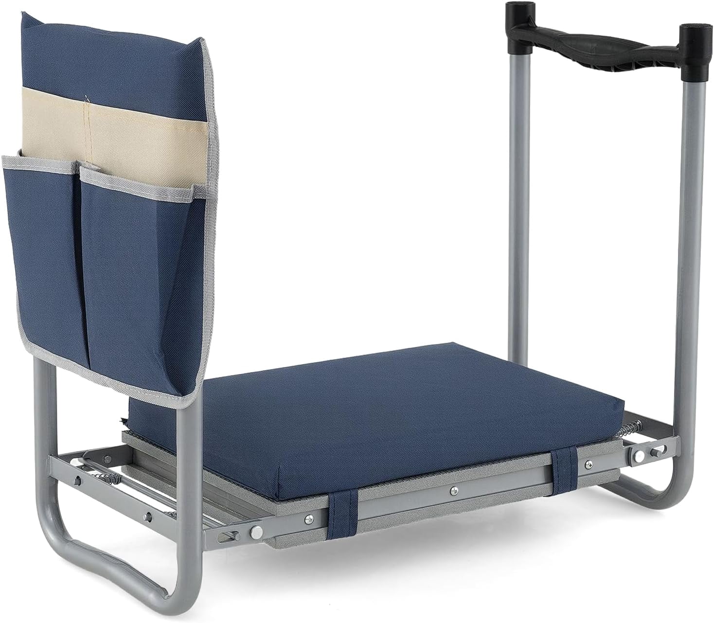 Movable Steel Bench NULIAM Foldable Garden Kneeler and Seat, 11