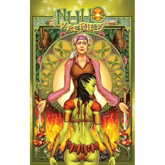 NULL FAERIES TP: Null Faeries Volume 1: Dust Pilot Down (Paperback)