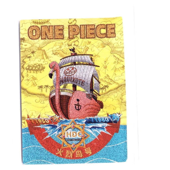 One Piece 2025 Chinese Numancia Flamingo Ship Glitter Reverse Holo Trading Card