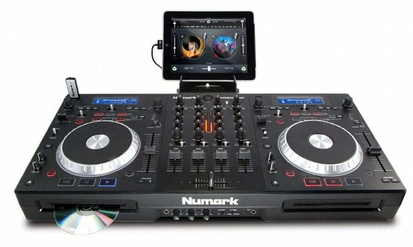 Numark MIXDECK QUAD DJコントローラー 本体　CDJ NUMARK MIXDECK QUAD Universal 4 Channel DJ Mixer - CD/MP3/USB/iPad
