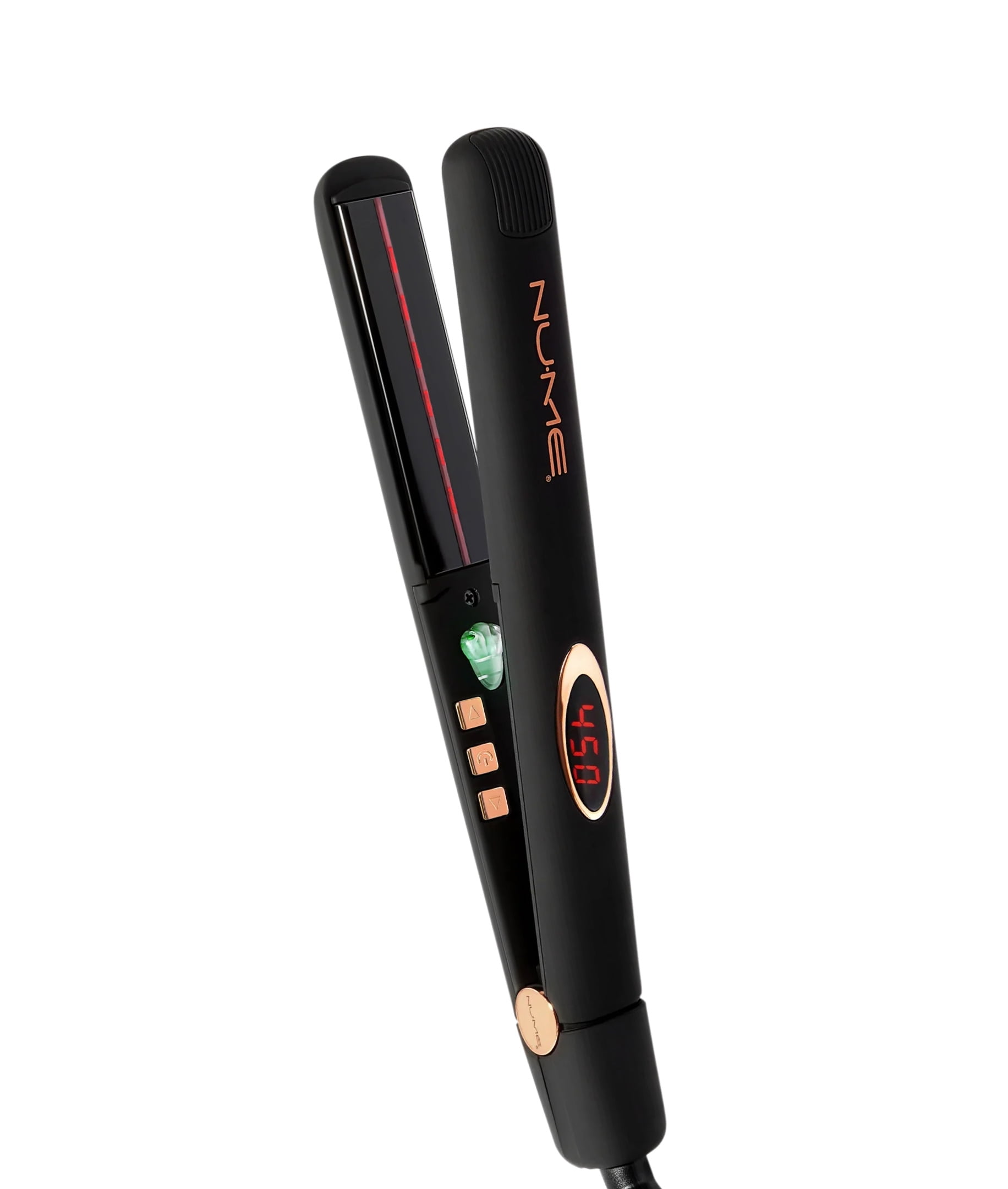HSI Professional 1 Inch Ceramic Flat Iron Hair Straightener Black Salon Quality Curl Silk Press Walmart