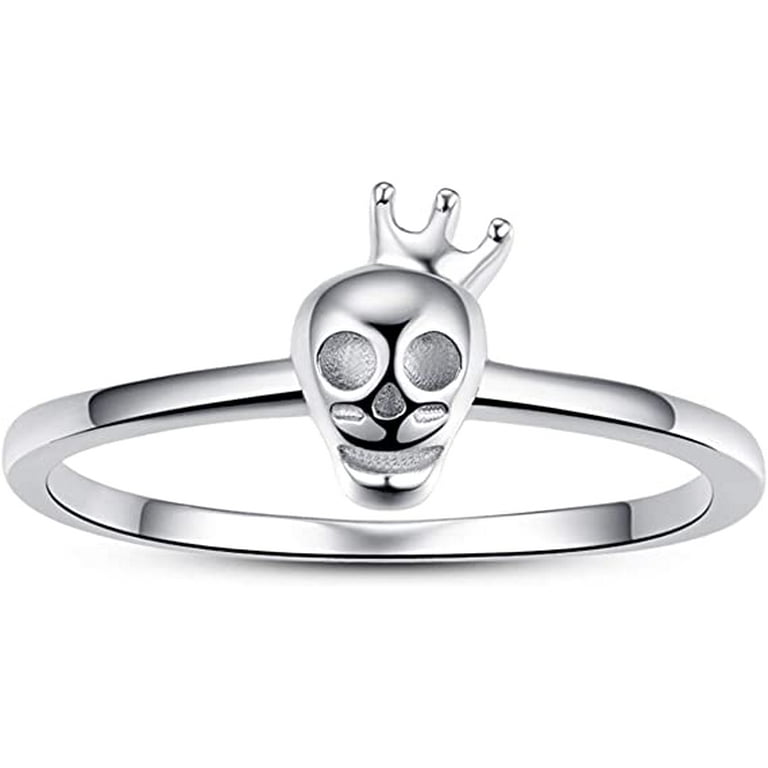 Cute skull ring discount