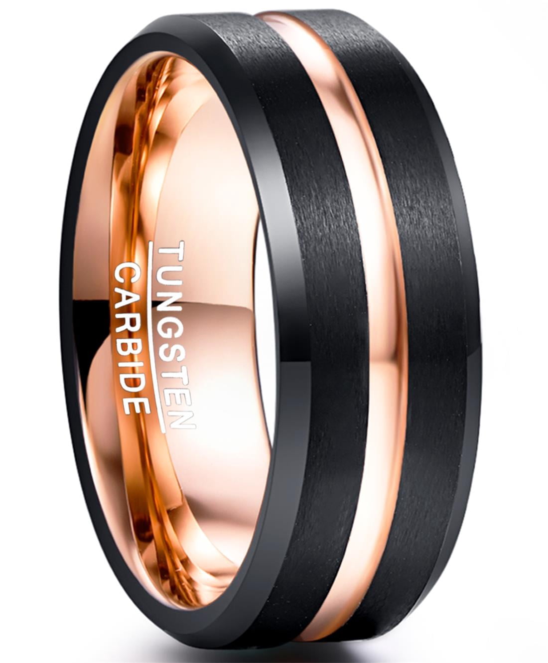 4mm Mirror Polished Tungsten Carbide Wedding Band - Comfort Fit, Cobalt Free, Size 4 - View #2