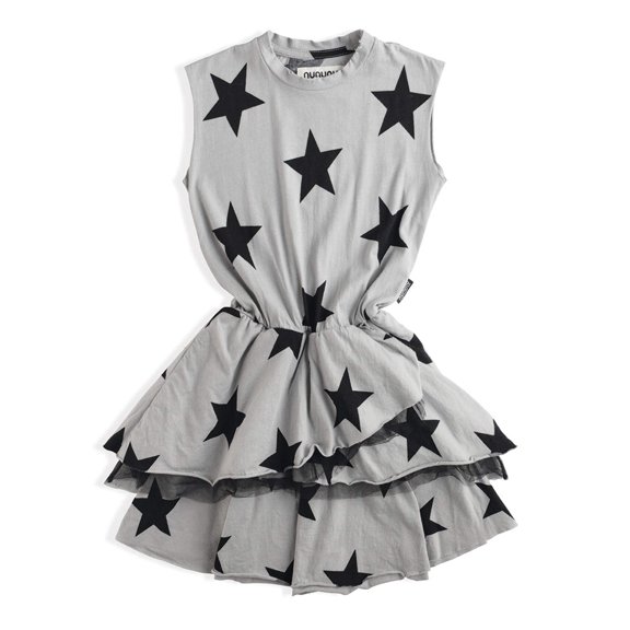 NUNUNU Layered Star Dress