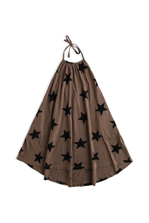 NUNUNU Star Collar Dress