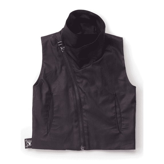 NUNUNU Unisex Baby Wax Vest Sz 12-18 Months Black