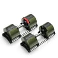 thumbnail image 1 of NUOBELL Adjustable Dumbbells Pair 5-80 lbs : the Adjustable Dumbbell Set to Replace 16 Sets of Dumbbells. Add Nuobell Dumbbells 80lb and Free Weights to Your Home Gym. Just Twist the Handle to Adjust, 1 of 7