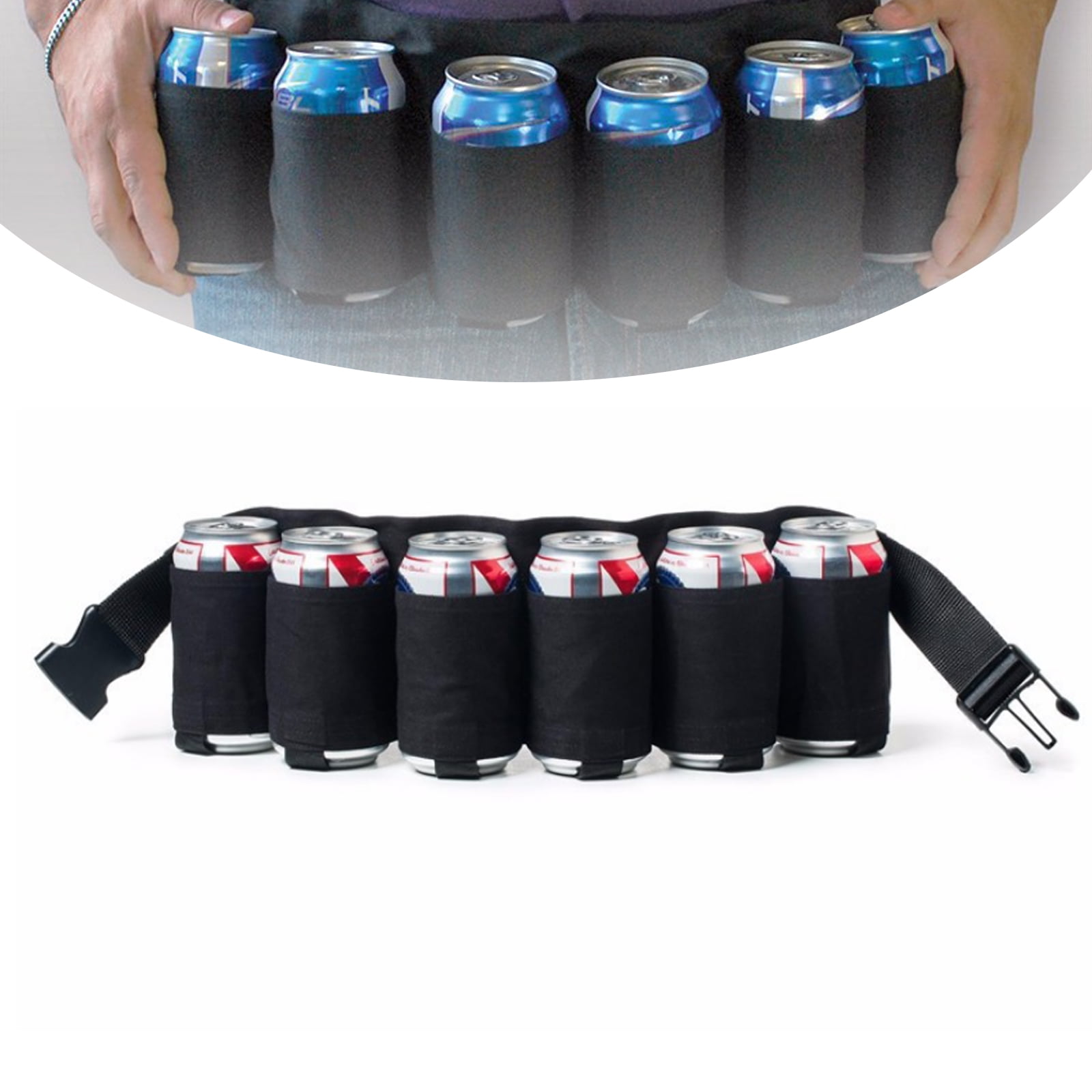 USA Merica Beverage Belt Fanny Pack Holster All American Classic