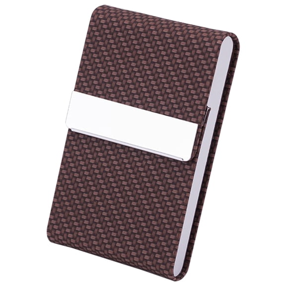 NUOKO Advertising Business Card Box, Advertising Business Card Holder, Business Card Case Stylish Box for Business Daily Use Giving Anti Scratch Smooth