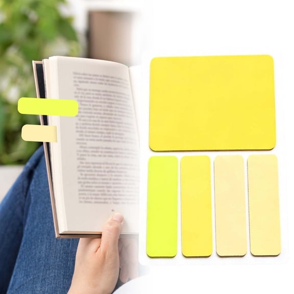 NUOKO Color Coded Reading Reminder Labels,Notebook Index Markers,Planner Self Adhesive Tabs Office Supplies Kilougeis, Gradient Colored Tab Stickers