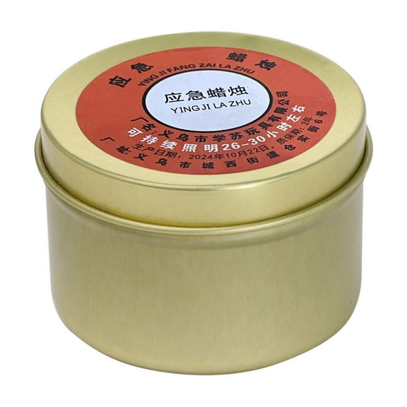 NUOKO Emergency Survival Candle,Windproof Camping Candles,Odorless Smokeless Emergency Candles,Hours Lighting for Home Outdoor