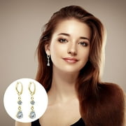 NUOKO Gorgeous Earrings Fashion Drop-Shaped Earrings Popular Wild Earring Gifts