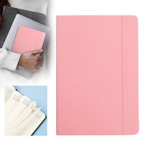 NUOKO Medium Journal Notebook, Soft Cover Notebook for Journaling & Writing, Ruled/Lined Hardcover Notebook with Elastic Band - Large Journal - 100 Lined Sheets