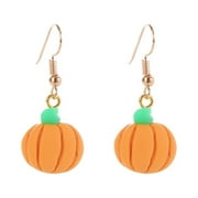 NUOKO Thanksgiving Fall Earrings Pumpkin Pie Candy Dangle Earrings Earrings For Women Girls Creative Sweet Thanksgiving Decorations Pumpkin Turkey Maple Leaf Chrysanthemum Earrings