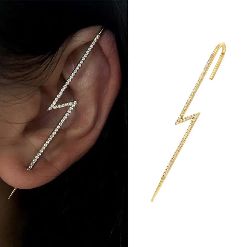 Ear wrap crawler hook earrings walmart discount