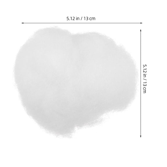 Tineasur High Resilience PP Cotton Pillow Filling, Lightweight and Supportive Cushion Insert for Home Decor and Comfort