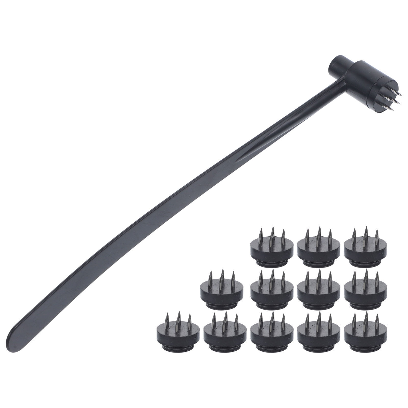 NUOLUX 1 Box Detachable Needle and Plum Blossom Skin Hammer 7Stars