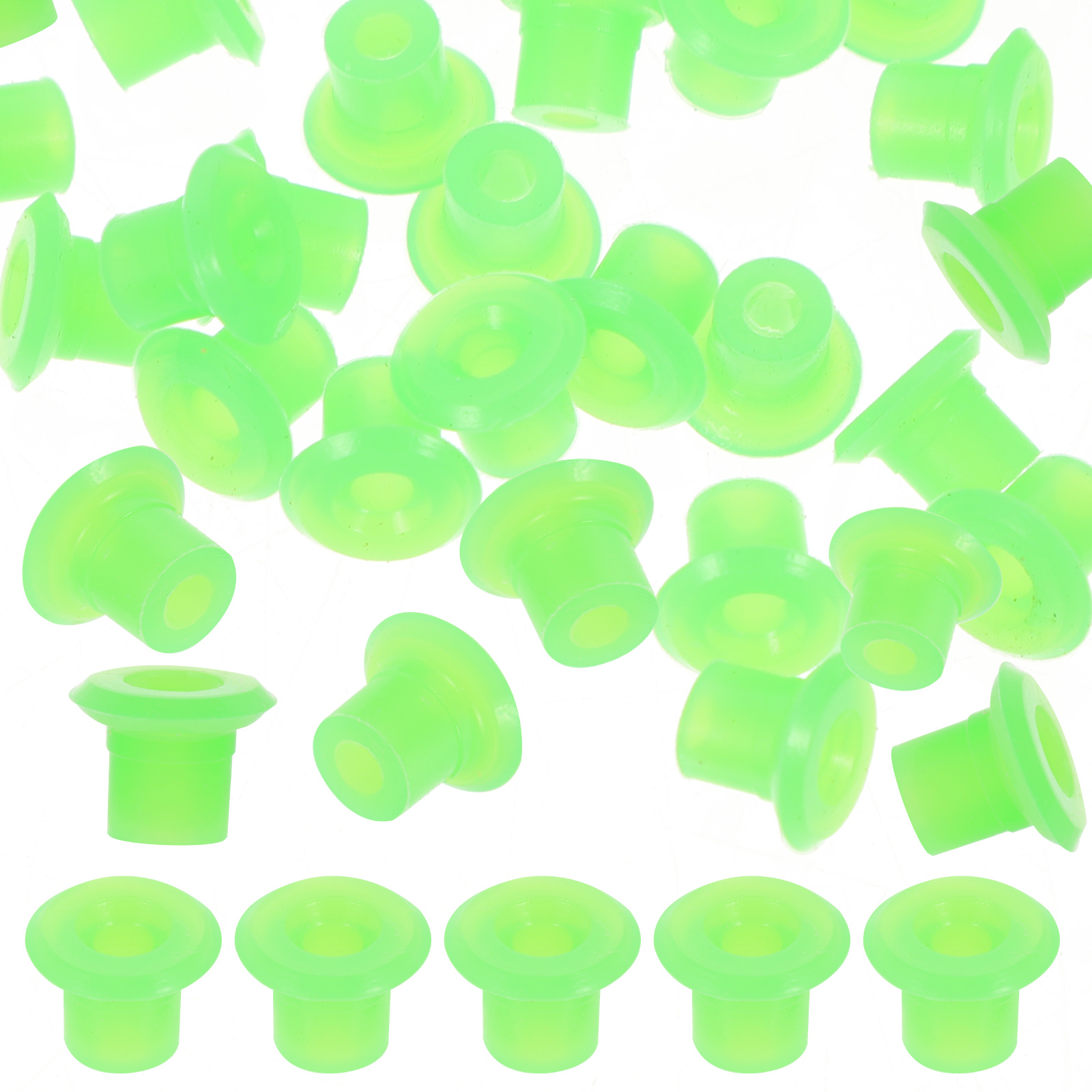 NUOLUX 1 Box of Tattoos Grommets Tattoos Silicone Grommets Silicone Tattoos Needle Grommets