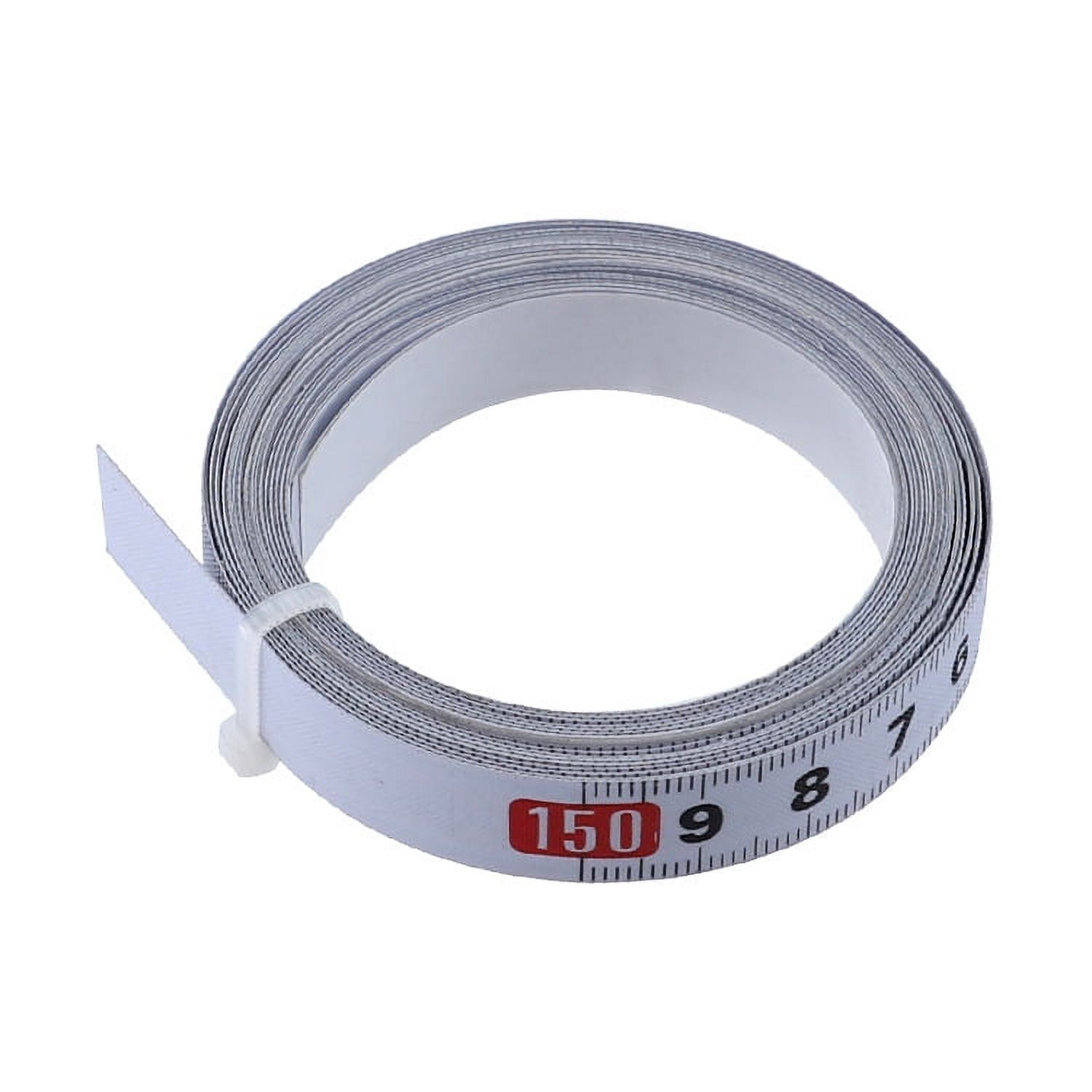 NUOLUX 1 Roll Adhesive Measuring Tape Metric Scale Workbench Tape