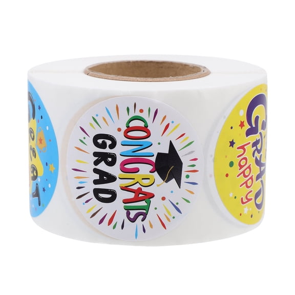 WORGEOUS Festival DIY Sticker Assorted Labels per Roll 1.5in x 1.5in