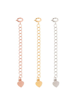 B.BéNI Jewelry Necklace Extender In Silver, Gold & Rose - Lobster