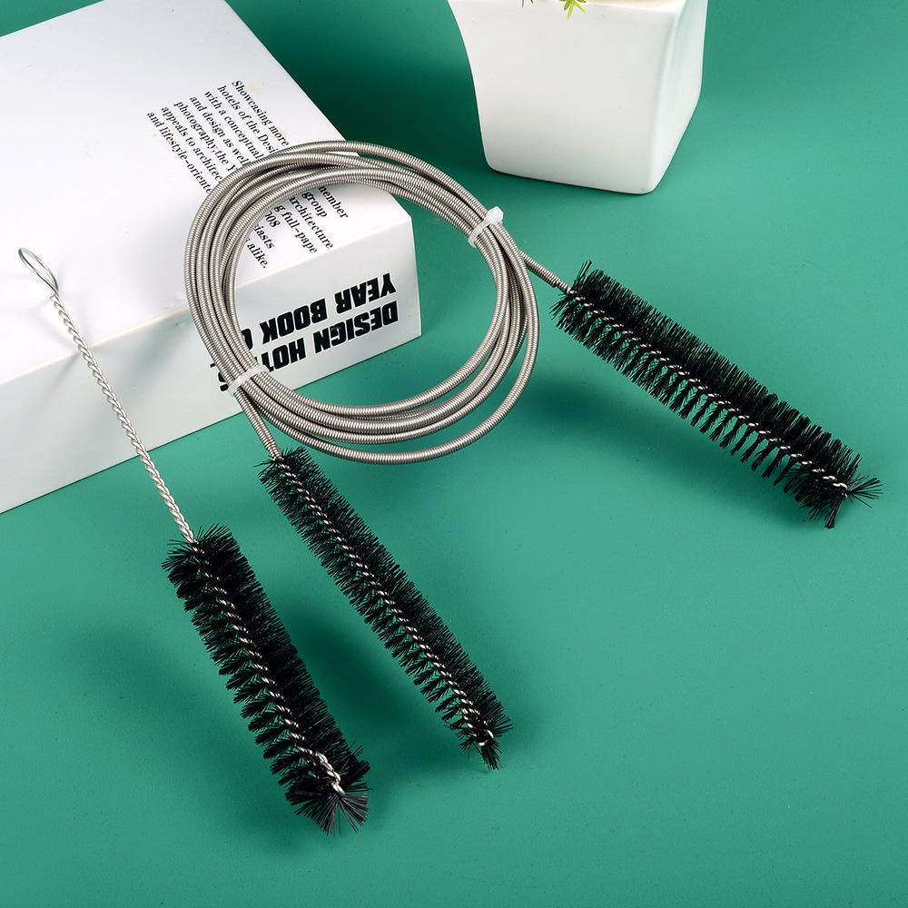 NUOLUX 1 Set Flexible Pipe Brush Double Ended Single Ended Pipe Brush Hose Pipe Cleaning Brush