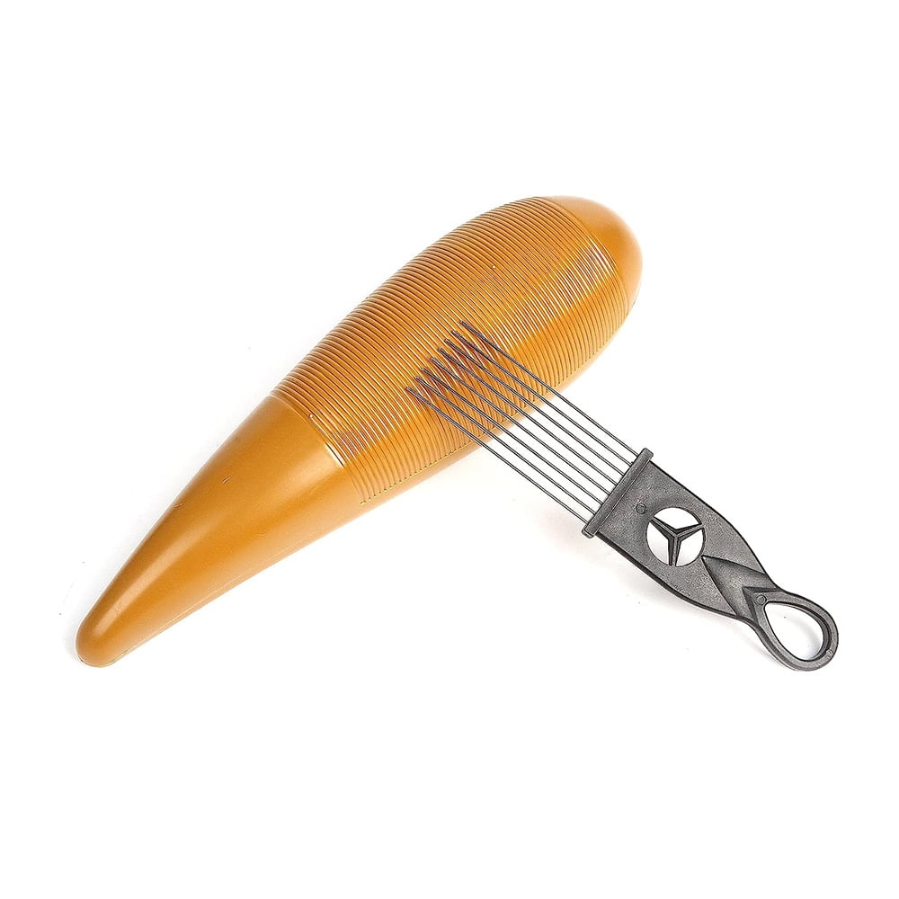 NUOLUX 1 Set Guiro Musical Instrument Fish Shaped Percussion Instrument