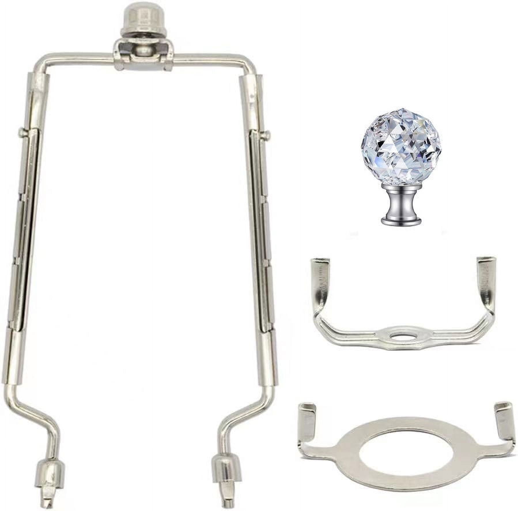 NUOLUX 1 Set Lamp Shade Harp Holder Lamp Finial Kit Lamp Shade