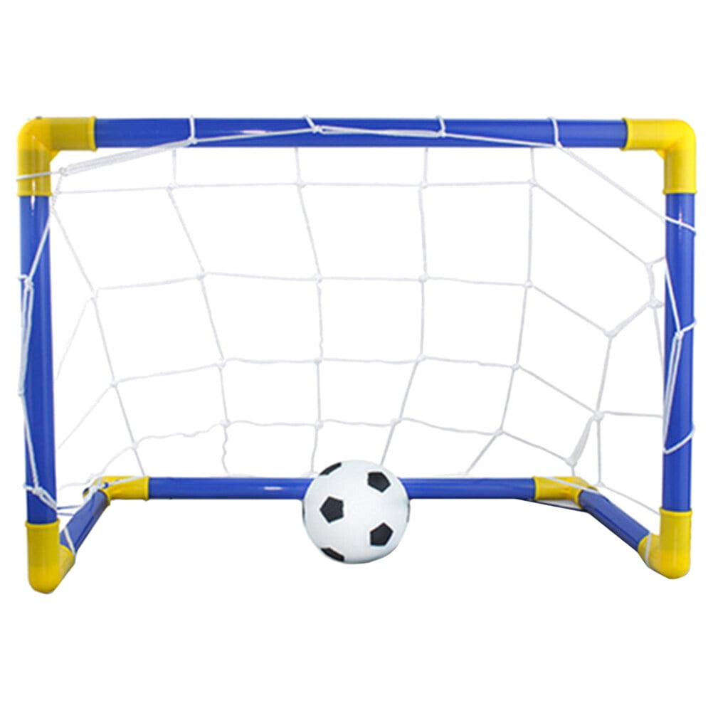 NUOLUX 1 Set Mini Football Goal DIY Football Net Door Kids Indoor