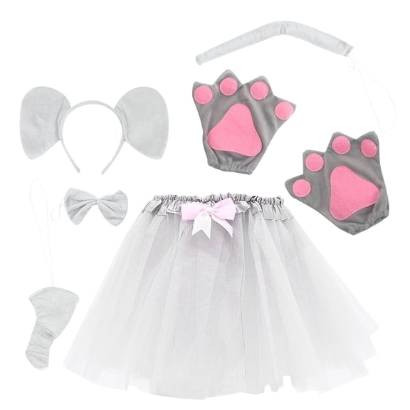NUOLUX 1 Set Party Decorations Fabric Elephant Tail Cosplay Accessories for