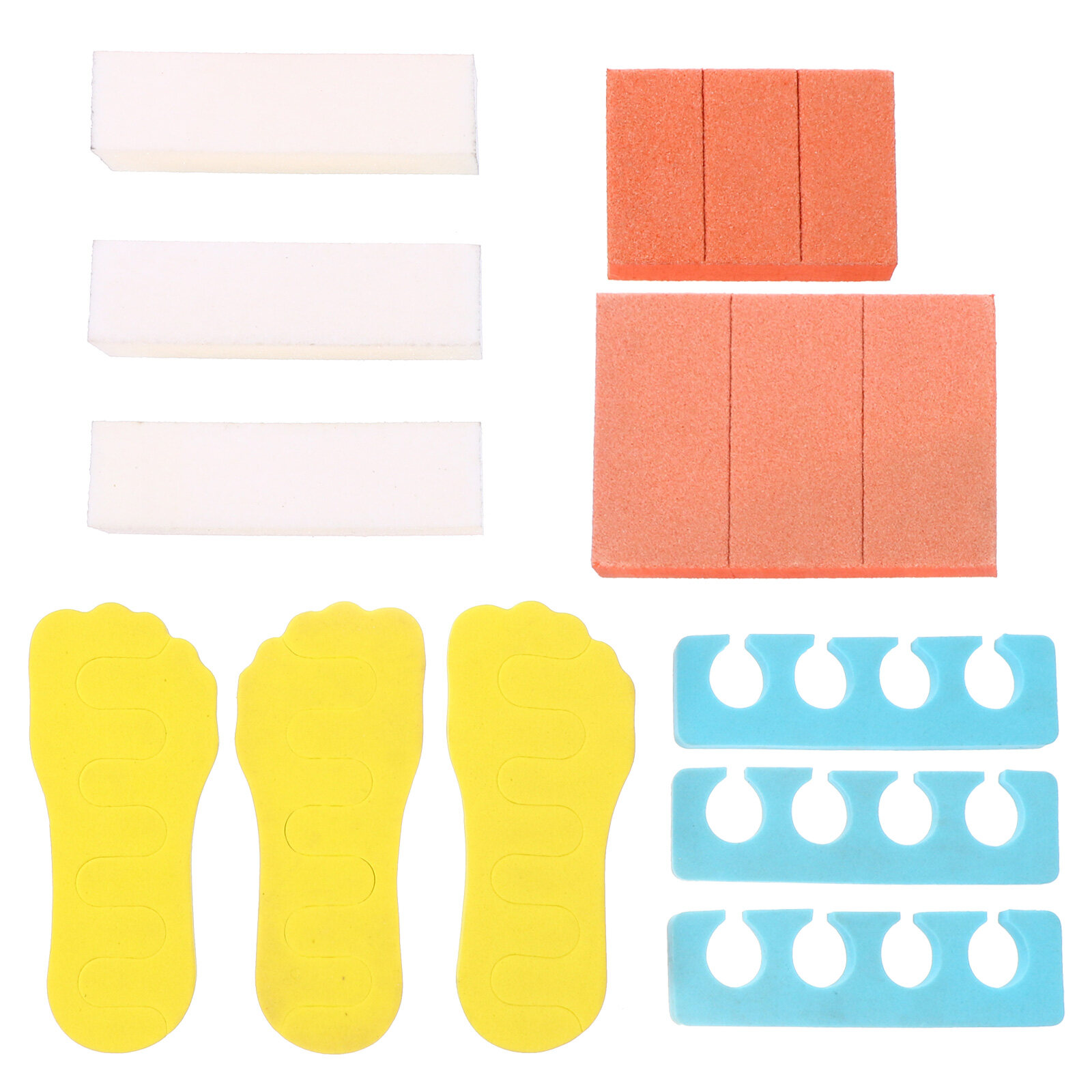 NUOLUX 1 Set Pedicure Tool Toe Separators Toe Dividers Pedicure Nail