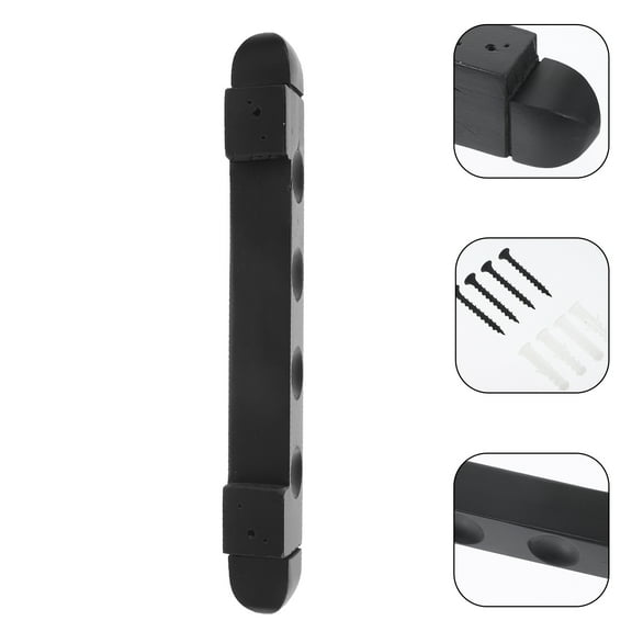 NUOLUX 1 Set Rectangular Wood Holder For Billiard Room 11.6x1.2x1.2in