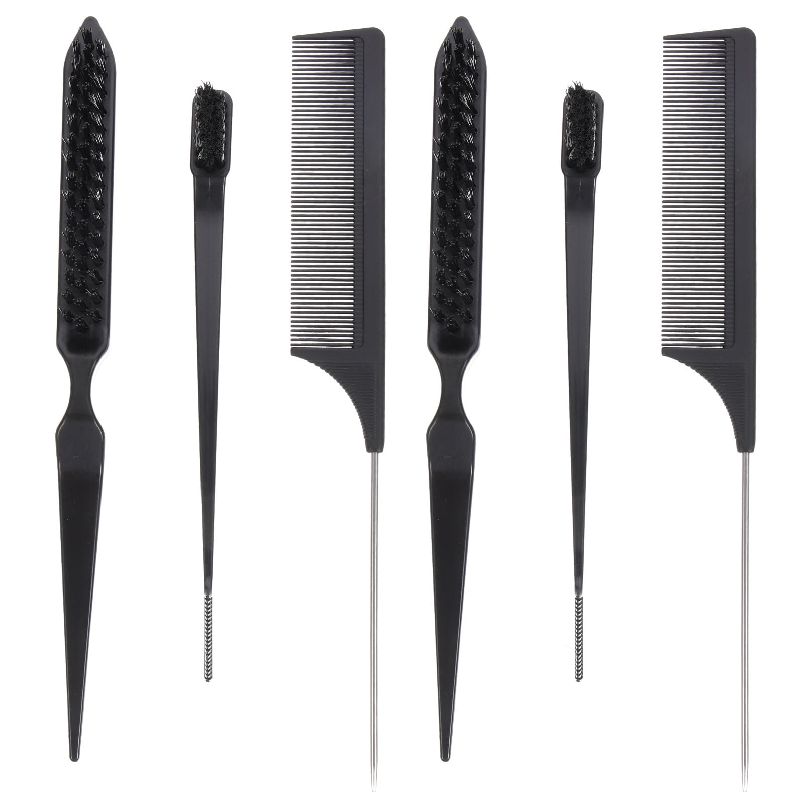 NUOLUX 1 Set of Hair Comb Multiuse Combs Hair Styling Combs Dual Tip