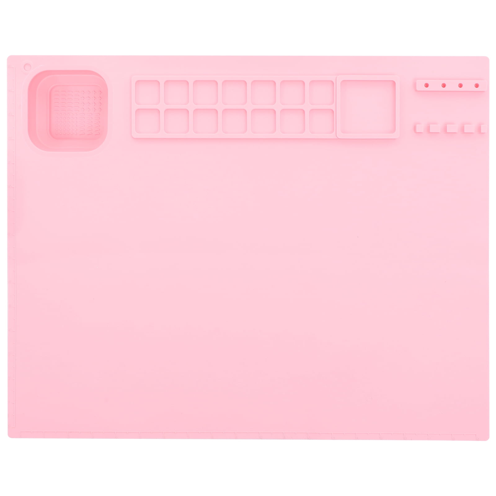 NUOLUX 1 Set of Paint Pallet Silicone Paint Tray Painting Color Mixing